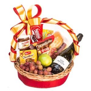 Cesta de Café da Manhã Boas Festas