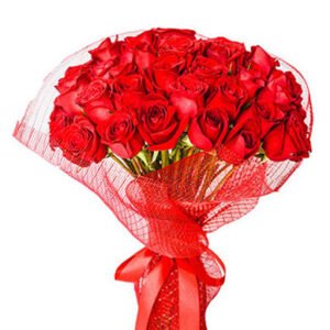 Buquê de Flores com 50 Rosas