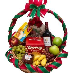 Cesta de Café da Manhã de Natal